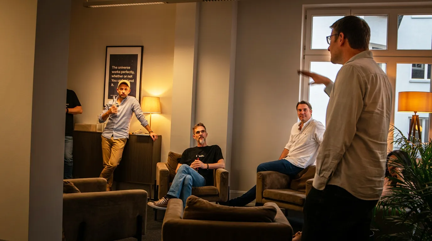 Gesprächsrunde am Taktsoft Campus